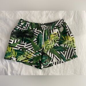 CHUBBIES Classic Swim Trunk - Tropical Leaves